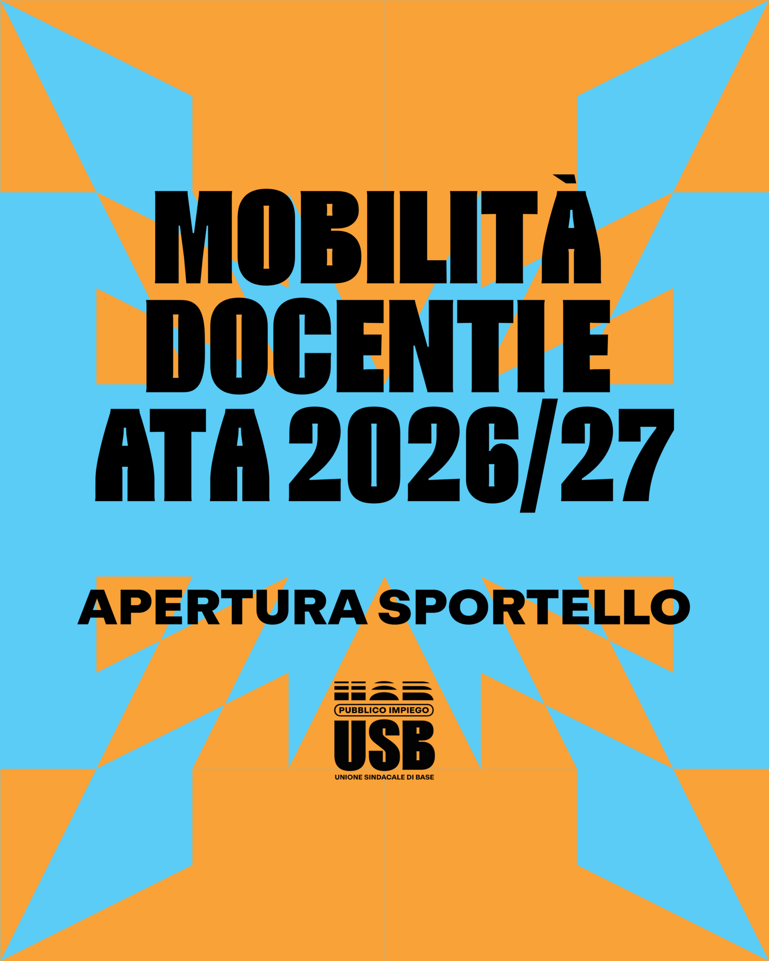 USB Scuola: apertura sportello mobilità 2026/27